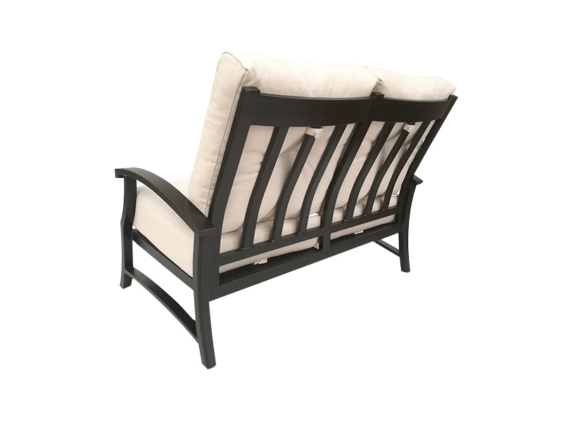 Aenea Aluminium pulvinaria Patio Loveseat