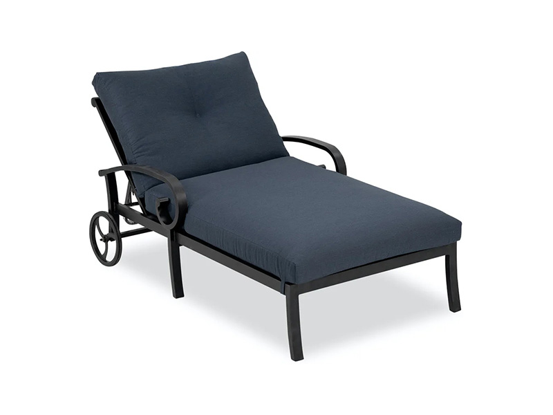 Solstitium Aluminium pulvinaria Duplex Chaise Lounge