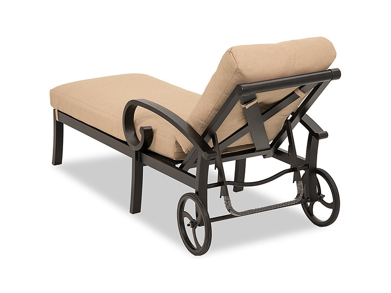 Solstitium Aluminium pulvinaria cum Chaise Lounge