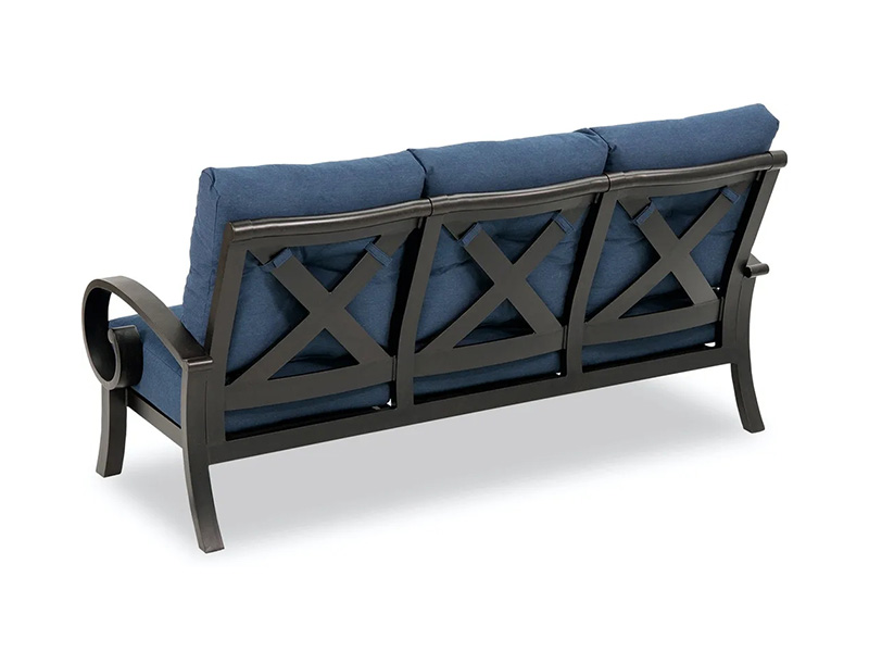 Solstitium Aere Aluminium Pulvinar Patio Sofa