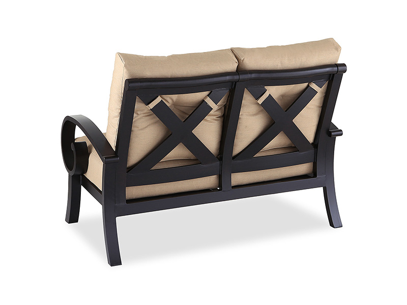 Solstitium aeneum Aluminium pulvinaria Patio Loveseat