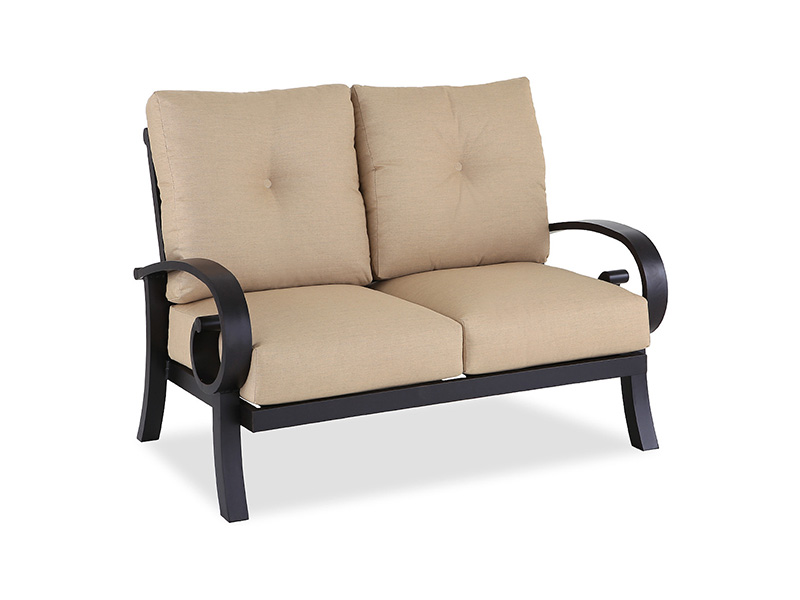 Solstitium aeneum Aluminium pulvinaria Patio Loveseat