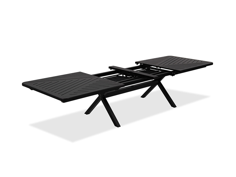 Solstitium aeneum Aluminium Patio 84-130 x 44 in
