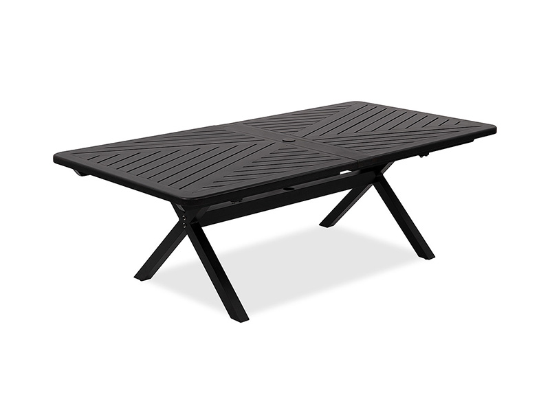 Solstitium aeneum Aluminium Patio 84-130 x 44 in