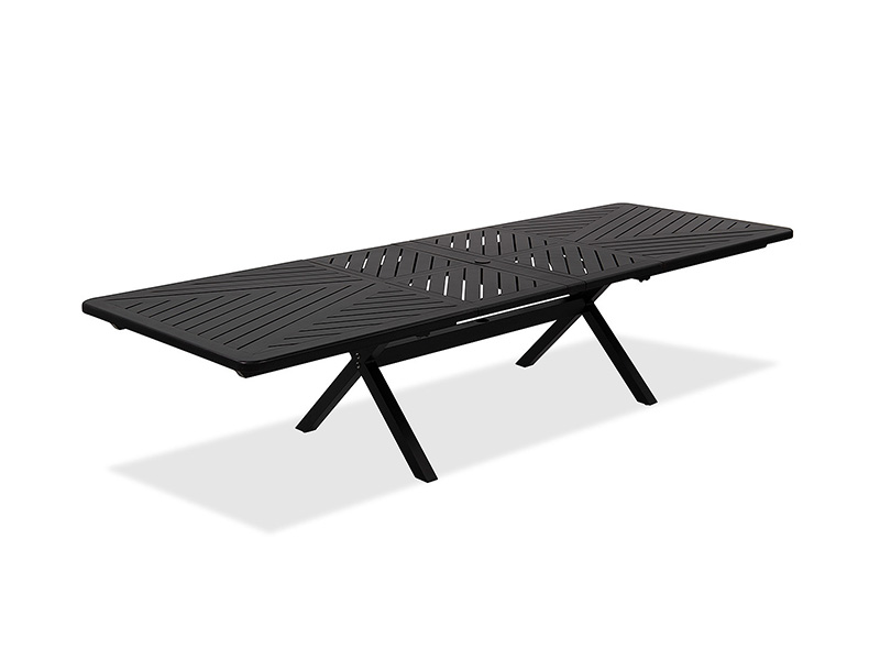 Solstitium aeneum Aluminium Patio 84-130 x 44 in