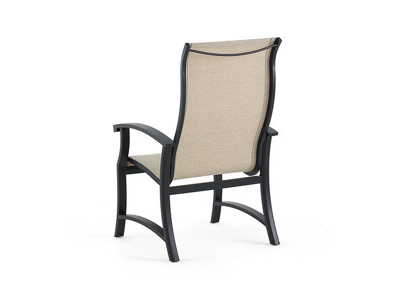 Senex Aere Aluminium funda Dining Cathedra