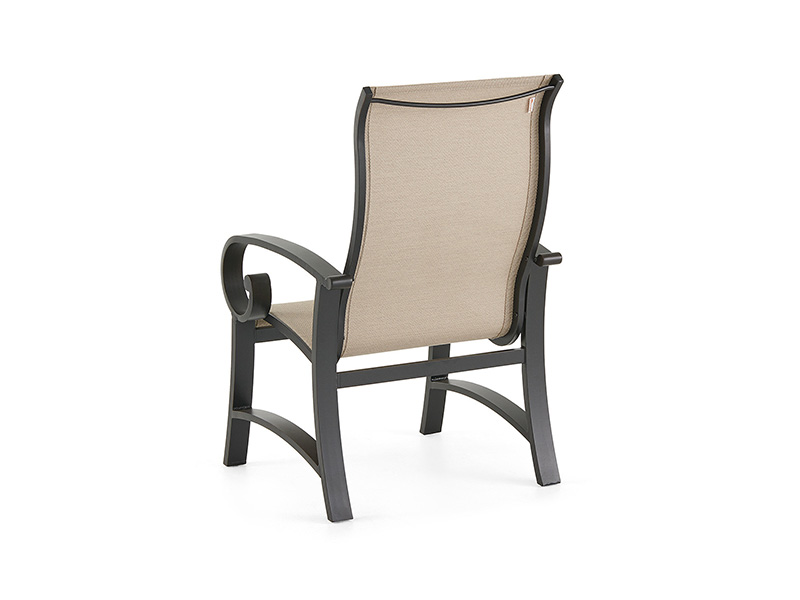 Solstitium aeneum Aluminium cum funda Dining Cathedra