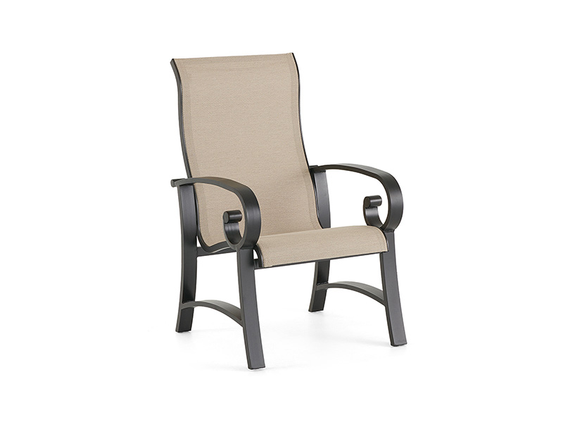 Solstitium aeneum Aluminium cum funda Dining Cathedra